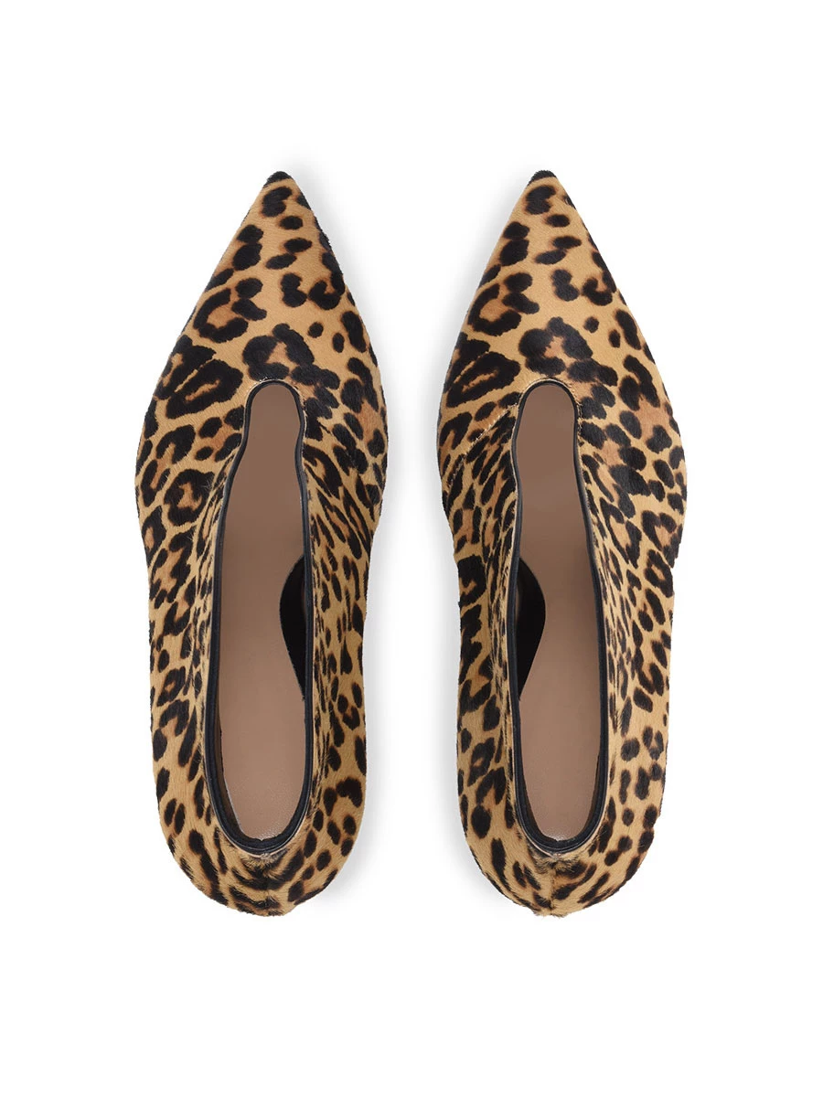 Women's Ankle Boots Suede Pointed Toe High Heel Booties 3 Women's Ankle Boots Suede Pointed Toe High Heel Booties - Image 3