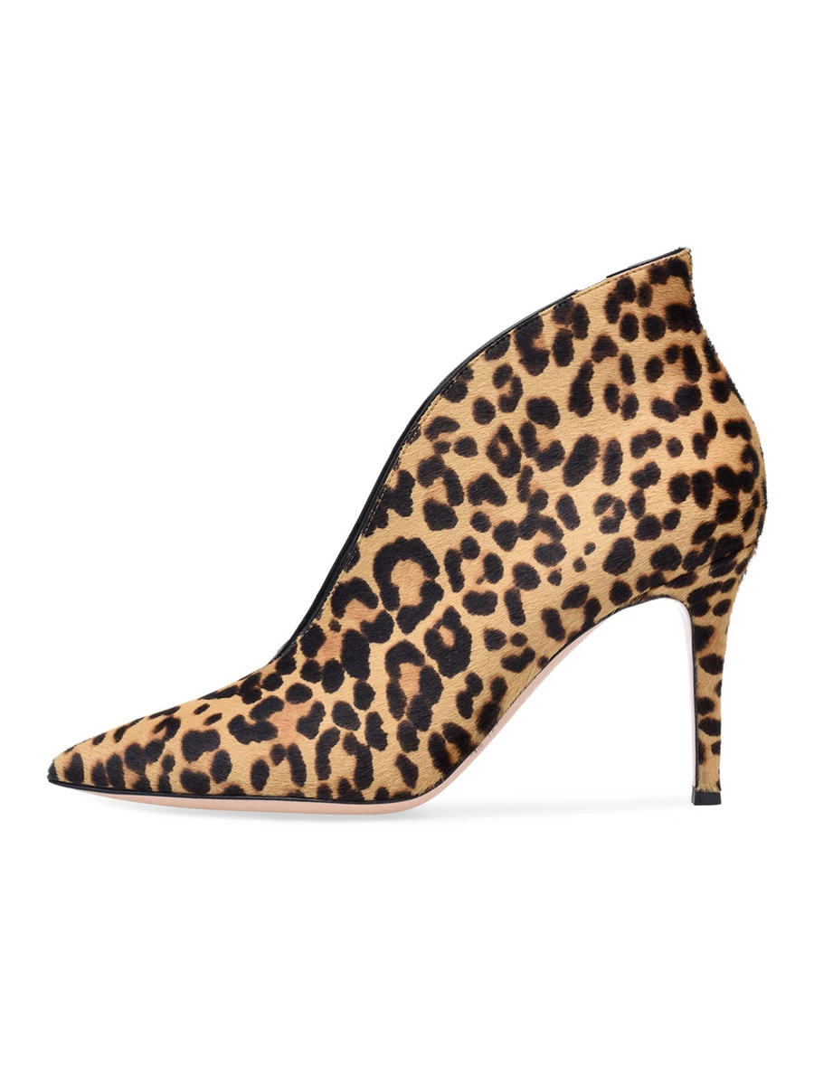 Women's Ankle Boots Suede Pointed Toe High Heel Booties 4 Women's Ankle Boots Suede Pointed Toe High Heel Booties - Image 4