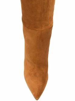 Women's Suede High Heel Boots Pointed Toe Knee Length Boots -winter shoes Sales 2023 20220808155649922256