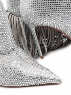 Women's Wide Calf Boots Rhinestones Pointed Toe Stiletto Heel Knee High Boots 7 Women's Wide Calf Boots Rhinestones Pointed Toe Stiletto Heel Knee High Boots -winter shoes Sales 2023 202208081556591019159