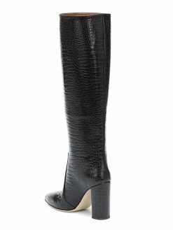 Women's Knee Length Boots Black Pointed Toe High Heel Boots -winter shoes Sales 2023 202208091333052756248