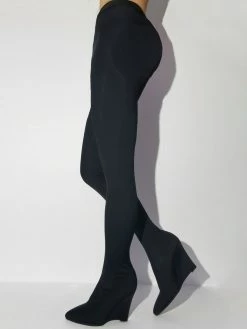 Women's Pant Shoes Leopard Printed Wedge Heel Elastic Thigh High Boots 14 Women's Pant Shoes Leopard Printed Wedge Heel Elastic Thigh High Boots -winter shoes Sales 2023 202210072028411627280