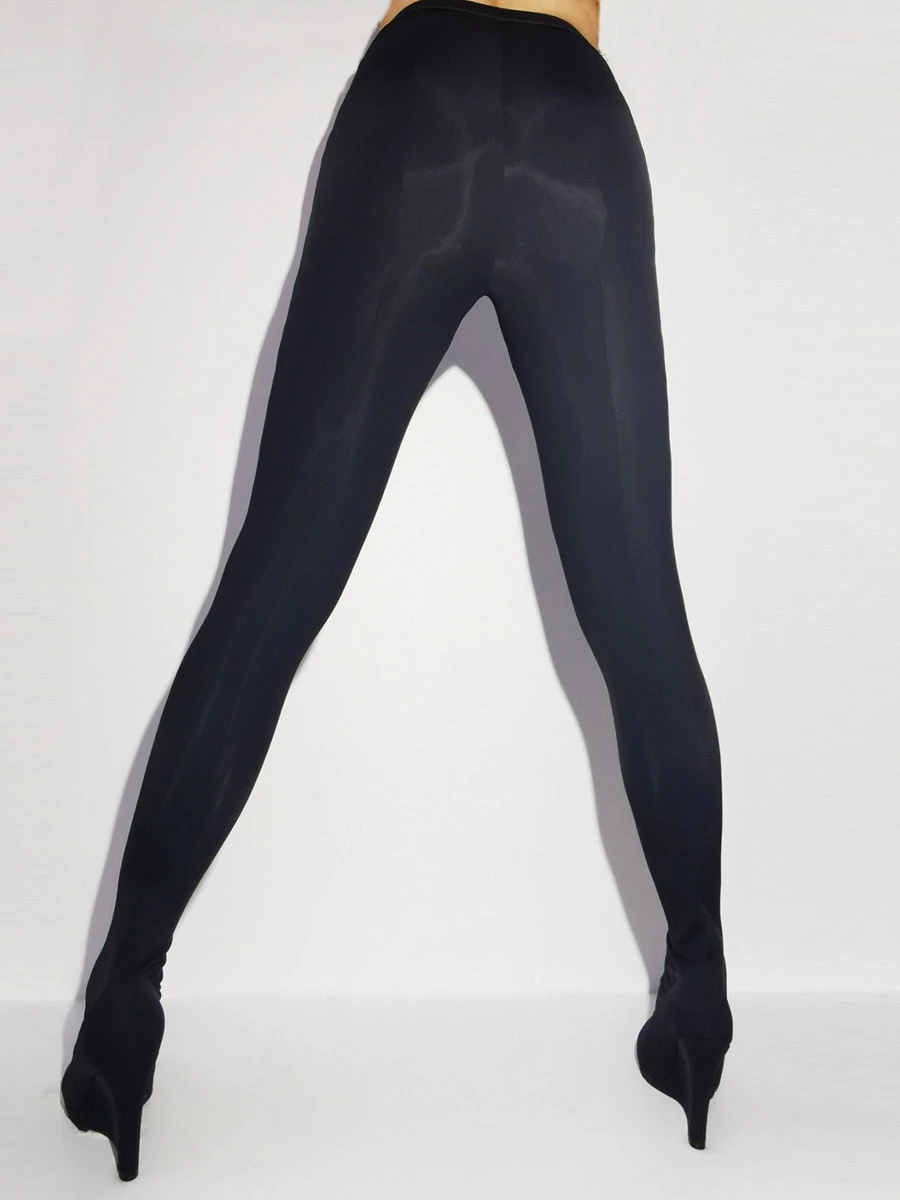 Women's Pant Shoes Leopard Printed Wedge Heel Elastic Thigh High Boots 8 Women's Pant Shoes Leopard Printed Wedge Heel Elastic Thigh High Boots - Image 8