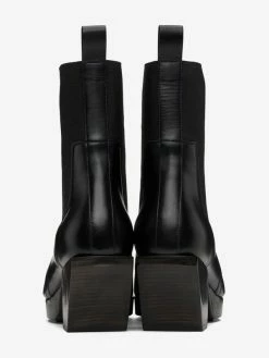 Men's High Heel Boots Black Faux Fur Square Toe Chelsea Boots 7 Men's High Heel Boots Black Faux Fur Square Toe Chelsea Boots -winter shoes Sales 2023 20221010144109525834