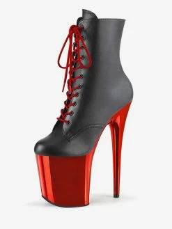 Black Sexy High Heel Boots Round Toe Platform Lace Up Sky High Plus Size Pole Dance Shoes 5 Black Sexy High Heel Boots Round Toe Platform Lace Up Sky High Plus Size Pole Dance Shoes -winter shoes Sales 2023 202303162057218594362