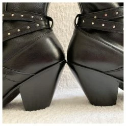 Celine Céline Rock Black Leather Berlin Boots -winter shoes Sales 2023 206717 8