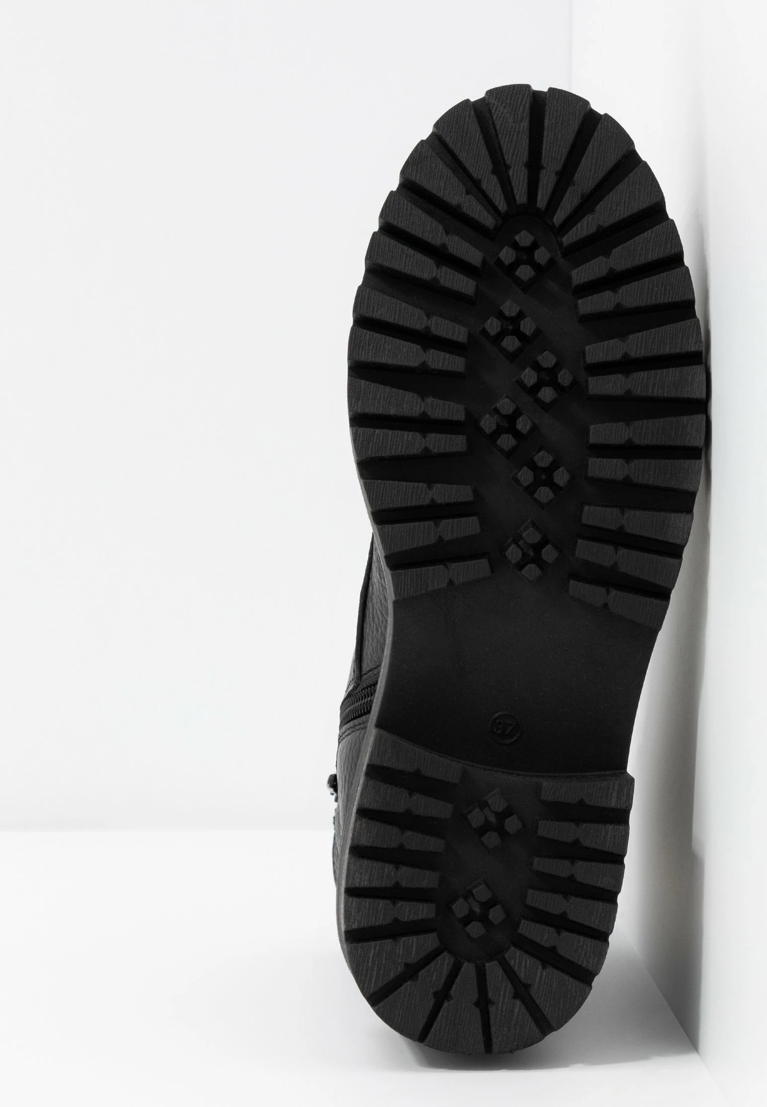 Zign Lace-Up Ankle Boots - Black 7 Zign Lace-Up Ankle Boots - Black - Image 7