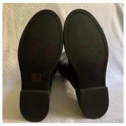 Autre Marque Black Leather Biker Boots -winter shoes Sales 2023 221372 6