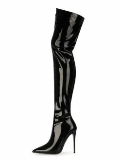 Over The Knee Boots Red Pointed Toe Zip Up Bright Leather High Heel Thigh High Boots -winter shoes Sales 2023 230a383d 94c3 4177 82de 3c4af25ceffc