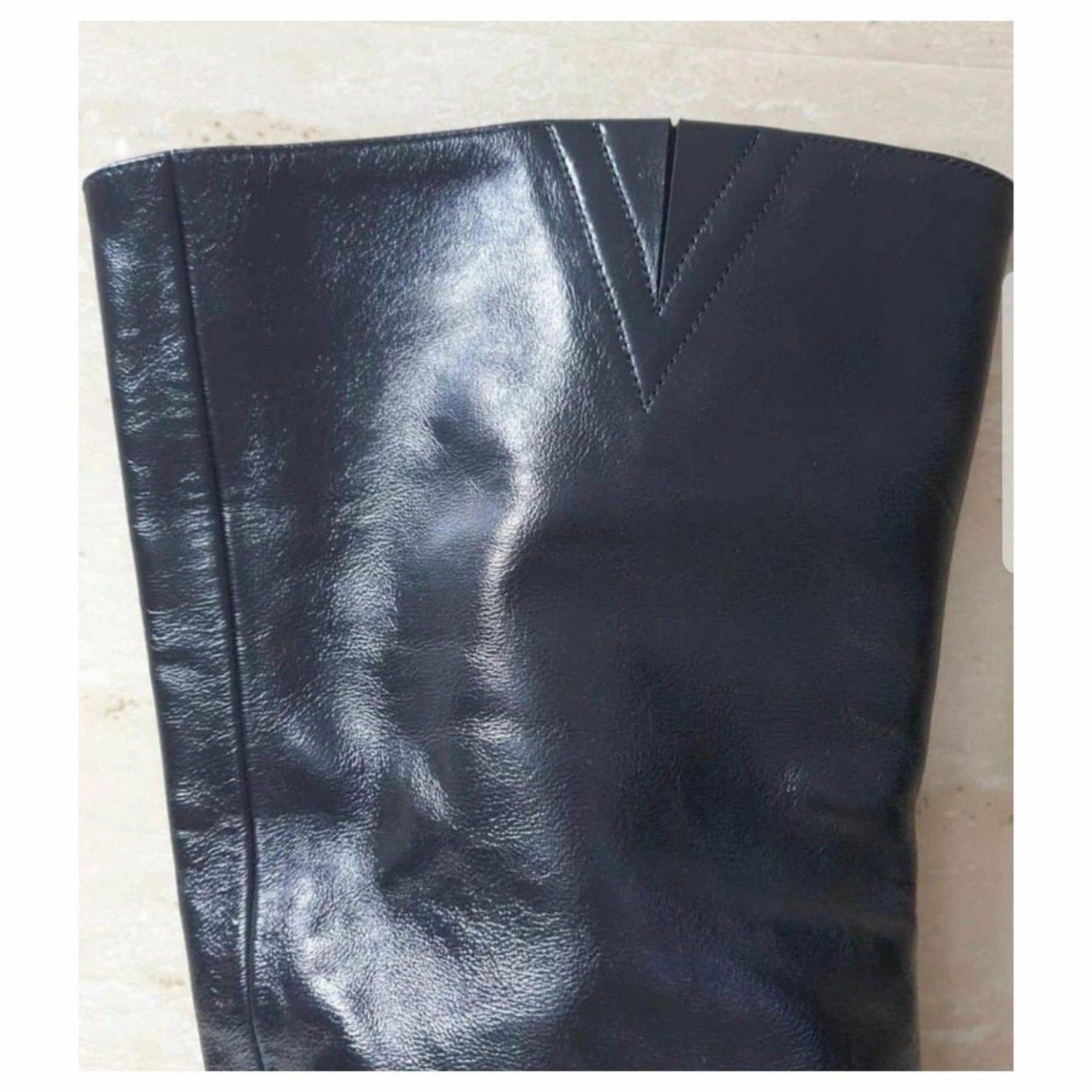 Chloé Rylee Leather Over-the-knee Boots Black 4 Chloé Rylee Leather Over-the-knee Boots Black - Image 4