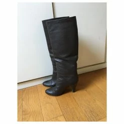 Giuseppe Zanotti Dark Brown Grained Leather Boots -winter shoes Sales 2023 248925 4