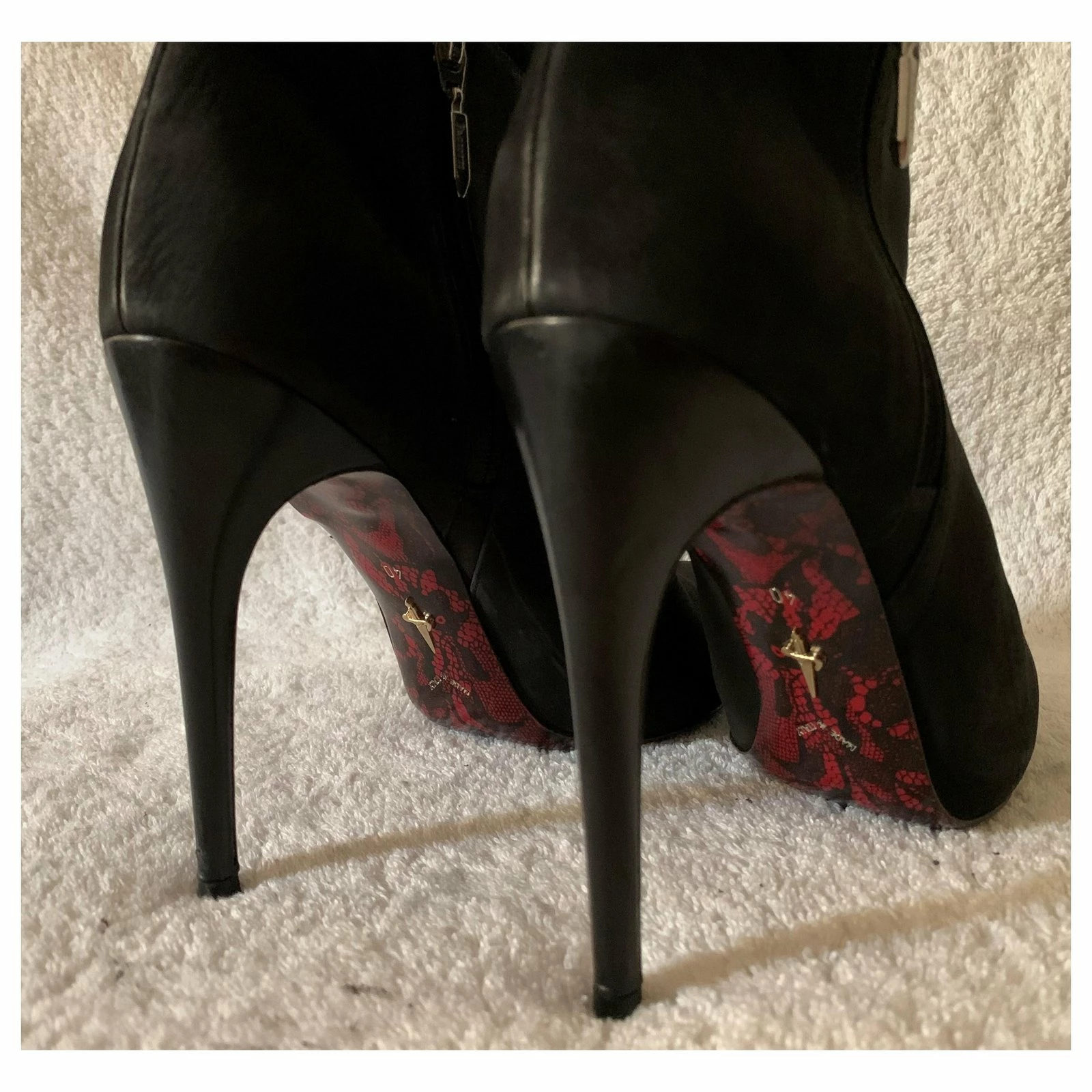 Cesare Paciotti Black Nabuk Leather Ankle Boots 9 Cesare Paciotti Black Nabuk Leather Ankle Boots - Image 9