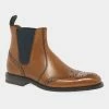 Loake Hoskins Mens Brogue Chelsea Boots
