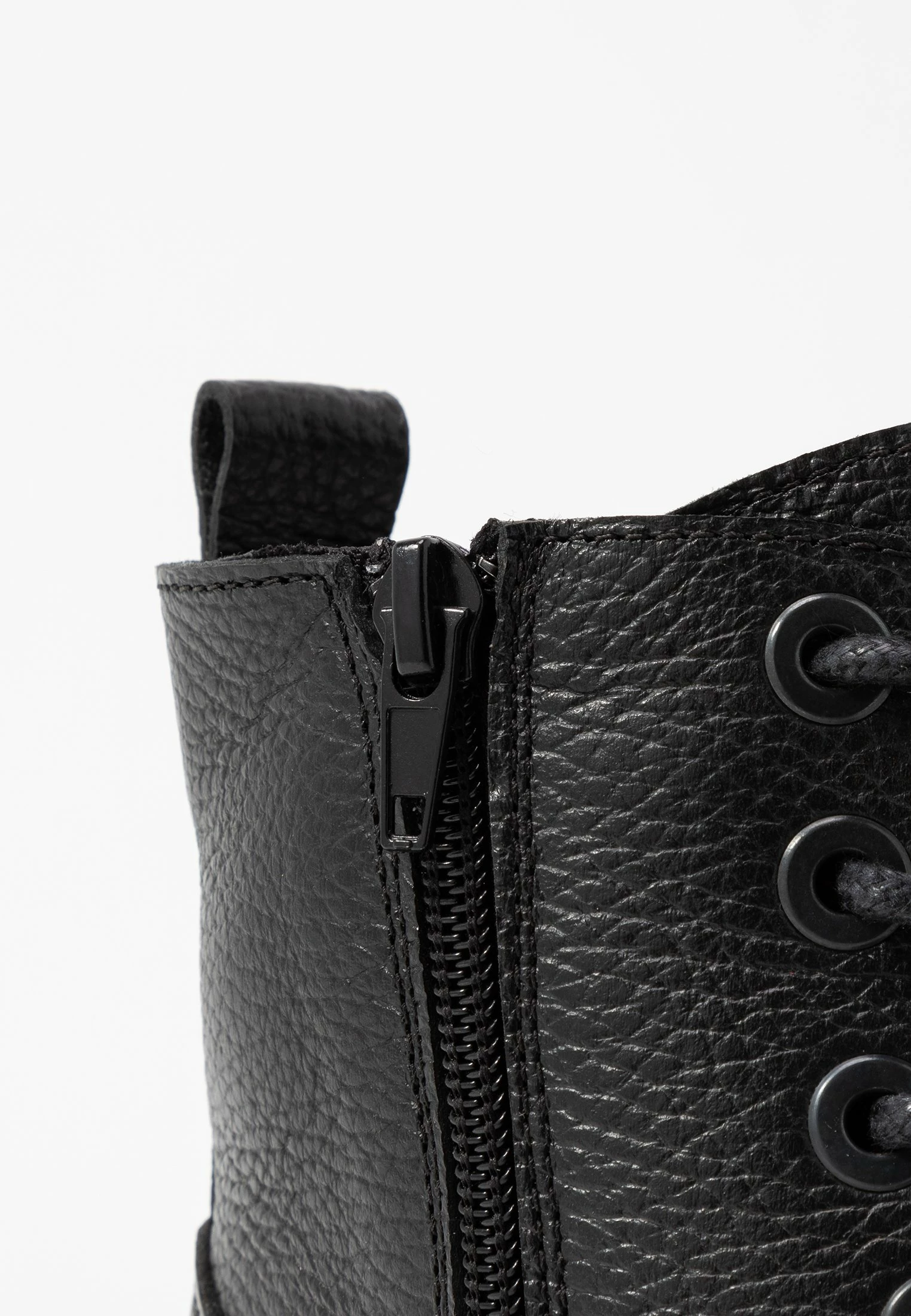 Zign Lace-Up Ankle Boots - Black 3 Zign Lace-Up Ankle Boots - Black - Image 3