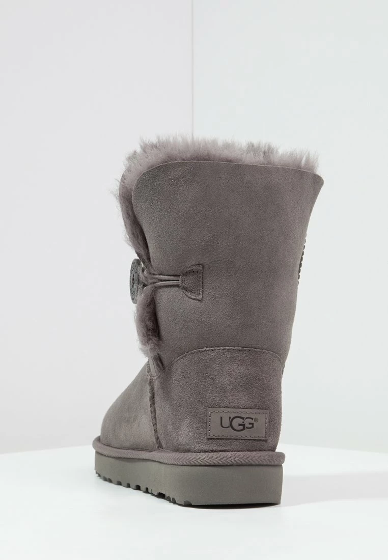 Ugg Bailey Button Ii - Classic Ankle Boots - Grey 5 Ugg Bailey Button Ii - Classic Ankle Boots - Grey - Image 5