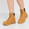 Timberland 6In Premium Boot- Lace-Up Ankle Boots - Wheat
