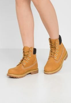 Timberland 6In Premium Boot- Lace-Up Ankle Boots - Wheat