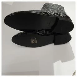 ALAIA Alaïa Leather Ankle Boots Black -winter shoes Sales 2023 267611 3