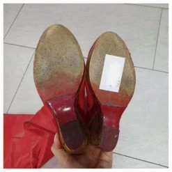 Chanel Paris Moscow Red Leather Over Knee Wadge Boots Sz. 37,5 -winter shoes Sales 2023 269812 6