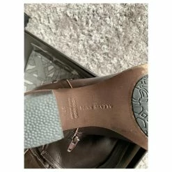 Miss Sixty Boots In Brown Leather, HIGH, In Excellent Condition Dark Brown -winter shoes Sales 2023 274654 5
