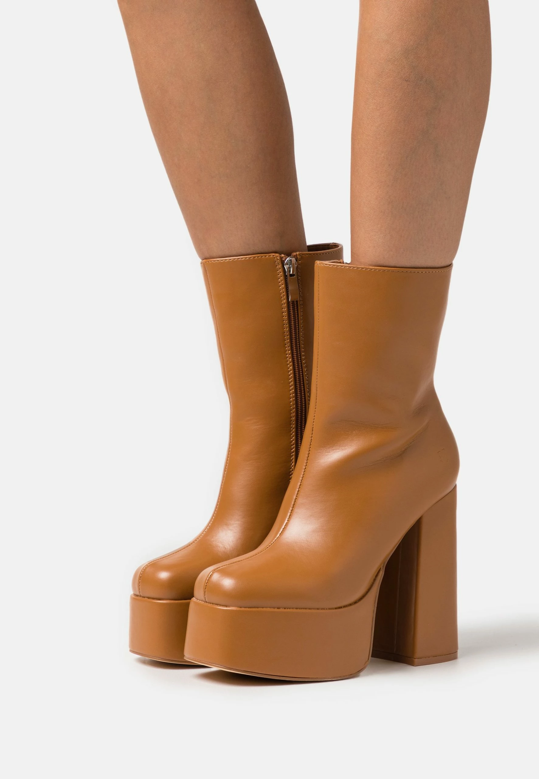 KOI FOOTWEAR Lexus Platform Heels - Platform Ankle Boots 1 KOI FOOTWEAR Lexus Platform Heels - Platform Ankle Boots