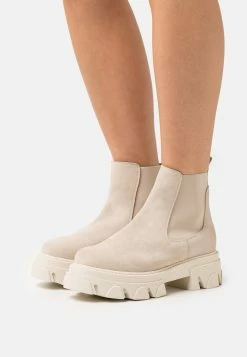 Steve Madden Mixture - Platform Ankle Boots - Beige
