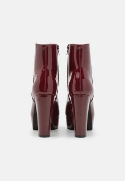 Anna Field High Heeled Ankle Boots - Dark Red -winter shoes Sales 2023 2a5b99900a9343c581fcd9117be722b4