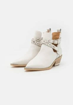 Alma En Pena High Heeled Ankle Boots - White -winter shoes Sales 2023 2b2c96859421486dbe0b3e15eb8c1eea