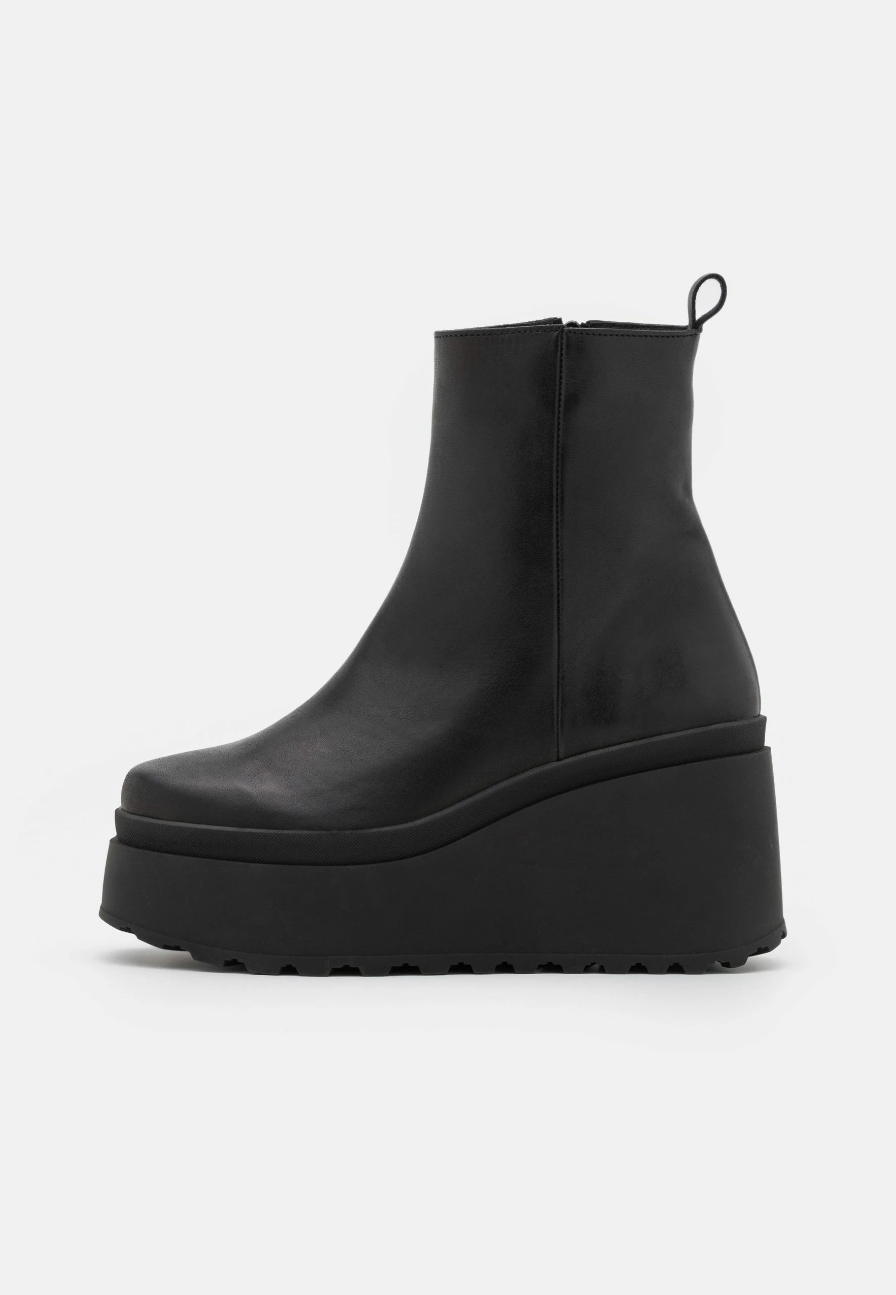 Zign Leather - Platform Ankle Boots - Black 2 Zign Leather - Platform Ankle Boots - Black - Image 2