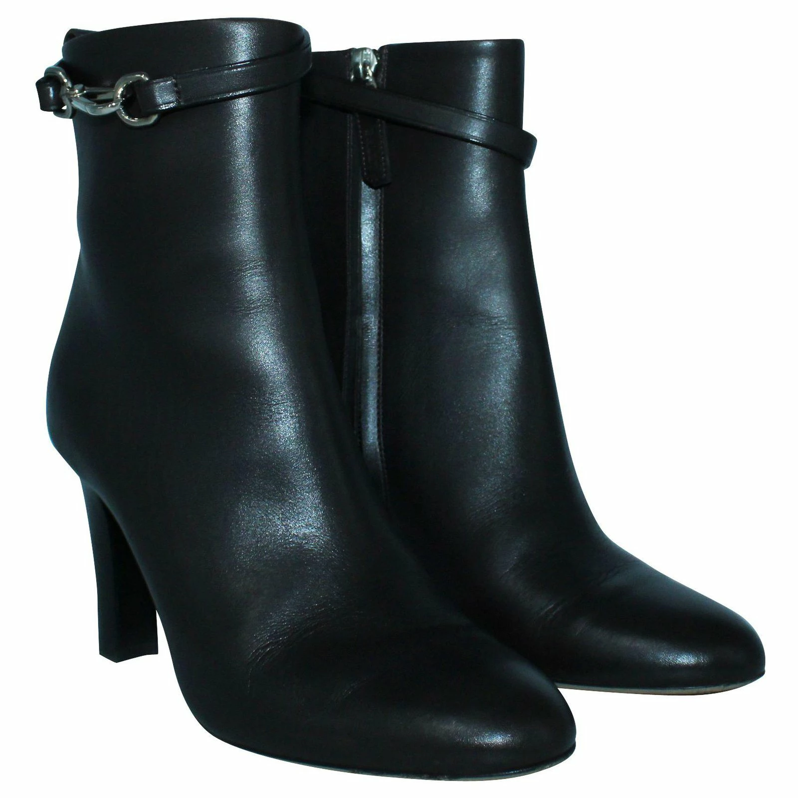 Bally Black Leather Ankle Boots 2 Bally Black Leather Ankle Boots - Image 2
