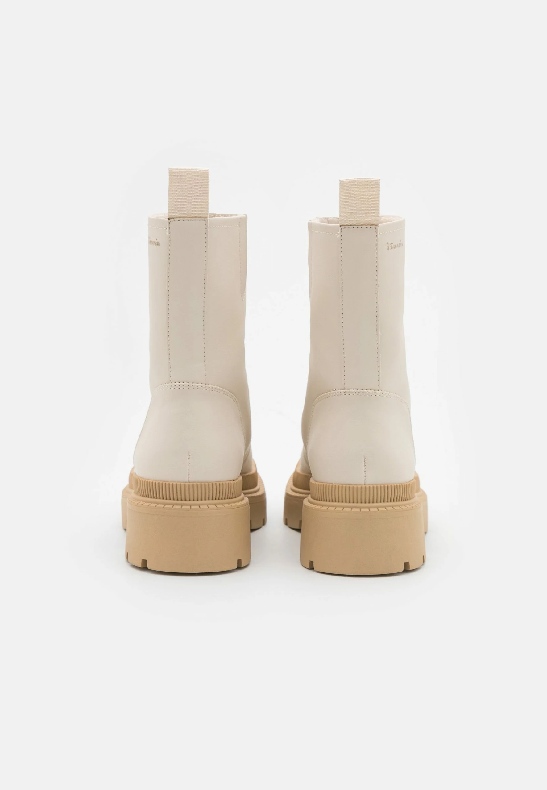 Tamaris Classic Ankle Boots - Ivory/Beige 4 Tamaris Classic Ankle Boots - Ivory/Beige - Image 4