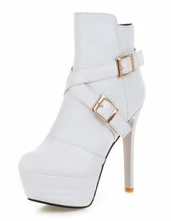 Black Ankle Boots High Heel Platform Booties Women's Buckle Zipper Stiletto Short Boots 12 Black Ankle Boots High Heel Platform Booties Women's Buckle Zipper Stiletto Short Boots -winter shoes Sales 2023 322461fd c629 4828 829f 183b9032f143