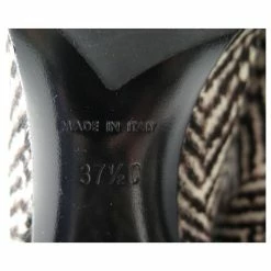 NEW CHANEL G SHOES26922 37.5 CAVALIERES BOOTS WITH POULAIN LEATHER HEELS Brown -winter shoes Sales 2023 329031 6