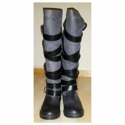 Steve Madden Leather Boots Dark Grey -winter shoes Sales 2023 333493 5