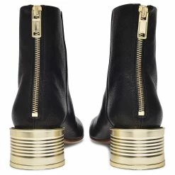 Maison Martin Margiela Ankle Boots In Black Soft Leather -winter shoes Sales 2023 337622 3