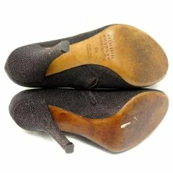 Maison Martin Margiela MAISON MARGIELA SHOES 39 LOW BOOTS BROWN GRAIN LEATHER ANKLE BOOTS -winter shoes Sales 2023 340784 3