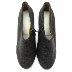 Maison Martin Margiela MAISON MARGIELA SHOES 39 LOW BOOTS BROWN GRAIN LEATHER ANKLE BOOTS -winter shoes Sales 2023 340784 5