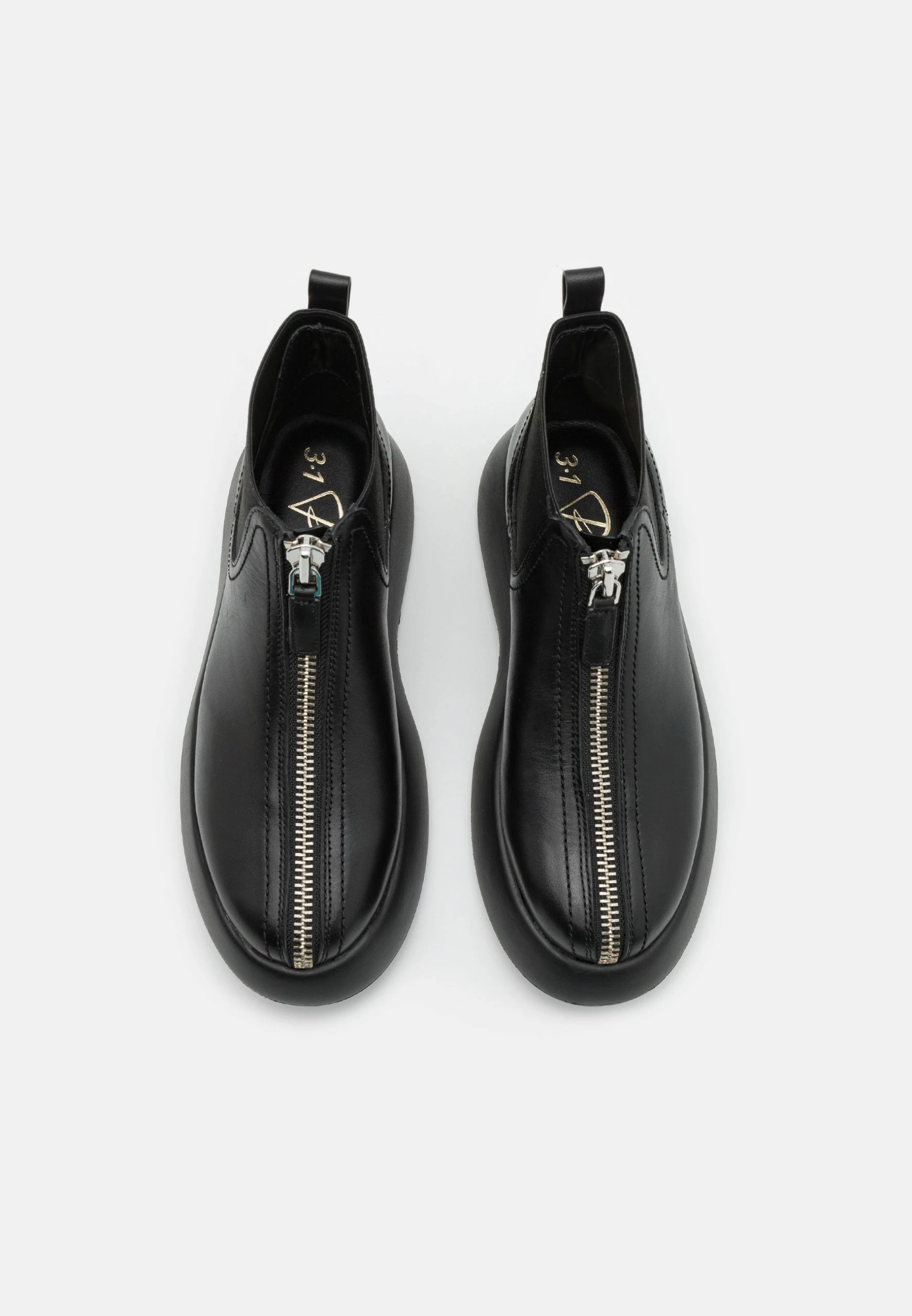 3.1 Phillip Lim Mercer Short Zip Combat- Ankle Boots - Black 5 3.1 Phillip Lim Mercer Short Zip Combat- Ankle Boots - Black - Image 5