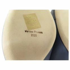 NEW CHANEL BOOTS WITH G HEELS33566 40 BLUE LEATHER BOOTS SHOES -winter shoes Sales 2023 348893 7