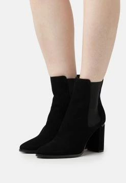 Calvin Klein Cup Chelsea Boot - High Heeled Ankle Boots - Black