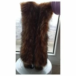 Tosca Blu - Brown Leather And Faux Fur Yeti Moon Boots Beige Light Brown Dark Brown -winter shoes Sales 2023 389336 7