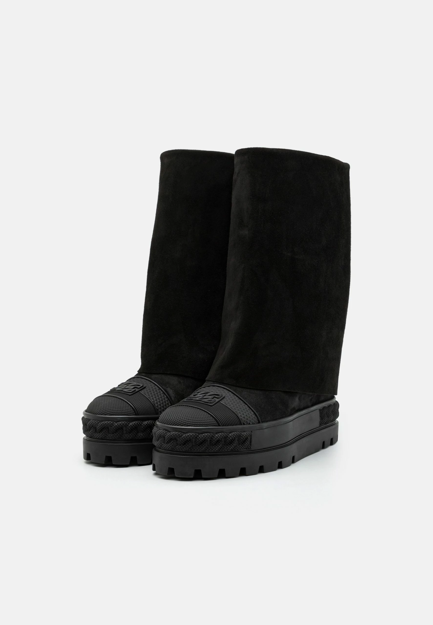 Casadei Ginnica - Wedge Ankle Boots - Renna Nero 3 Casadei Ginnica - Wedge Ankle Boots - Renna Nero - Image 3