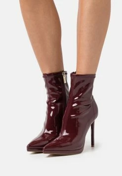 Steve Madden Kaylani - High Heeled Ankle Boots - Wine