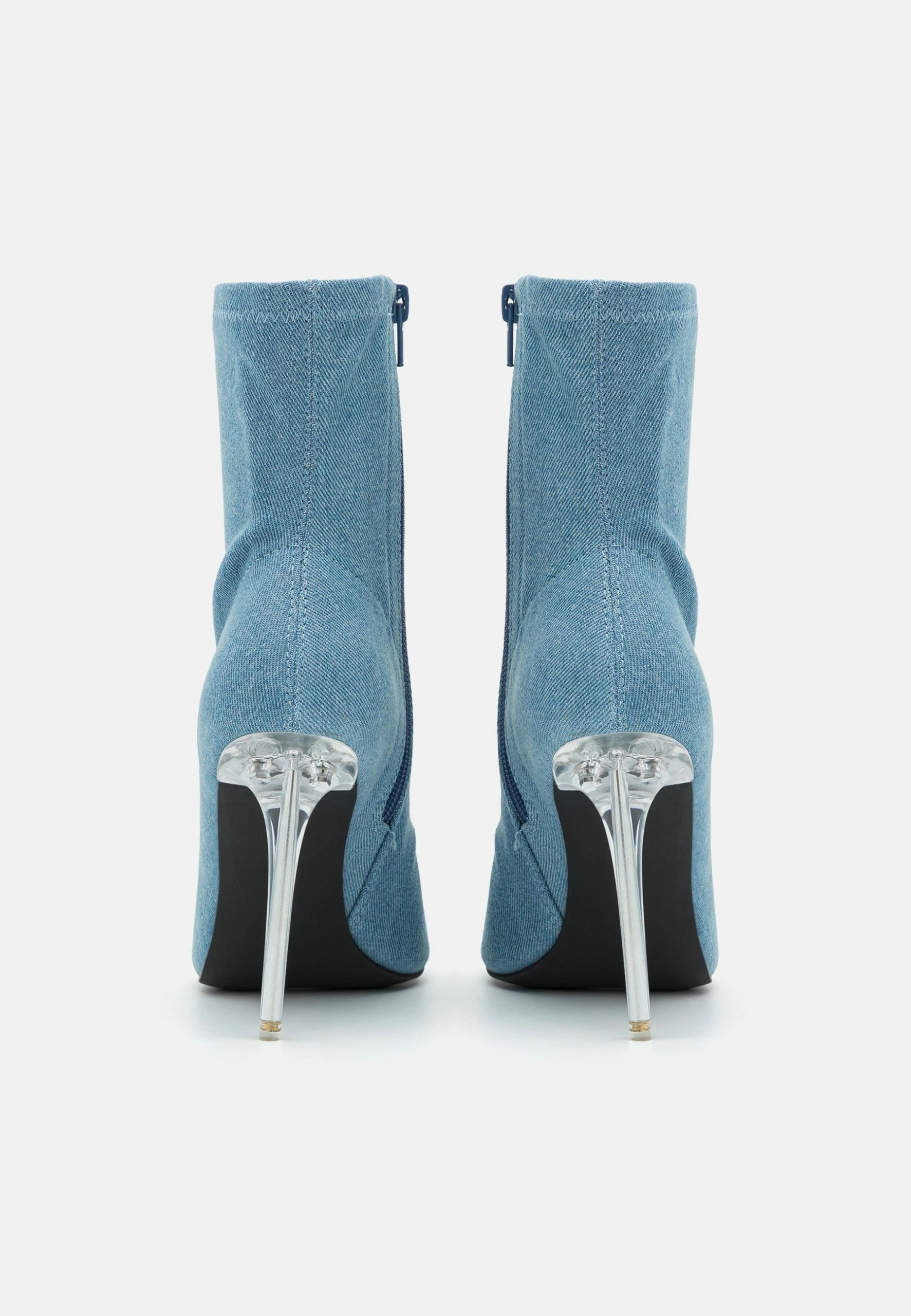Even&Odd Classic Ankle Boots - Blue Denim 4 Even&Odd Classic Ankle Boots - Blue Denim - Image 4