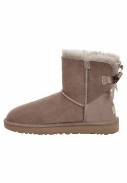 Ugg Mini Bailey Bow - Classic Ankle Boots - Caramel