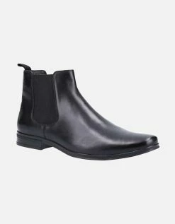 Hush Puppies Mens Bryce Leather Chelsea Boots