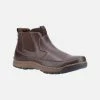 Hush Puppies Mens Gavin Leather Chelsea Boots