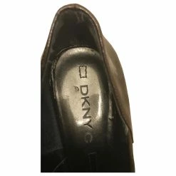 Low Boots In Patent Leather DKNY Dark Brown -winter shoes Sales 2023 416856 8
