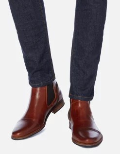 Dune London Dune Mens CHILI Toecap Detail Chelsea Boots -winter shoes Sales 2023 41962839 Zoom