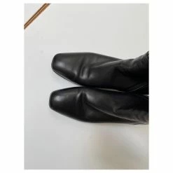 Gianvito Rossi Black Leather Thigh Boots 19 Gianvito Rossi Black Leather Thigh Boots -winter shoes Sales 2023 422183 10